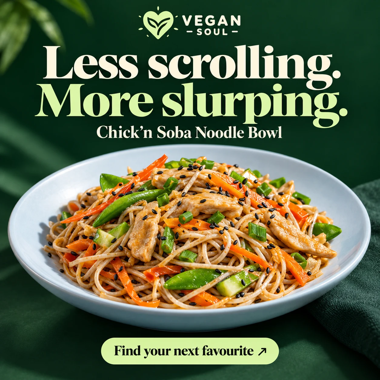 Vegan Soul redesigned campaign concept